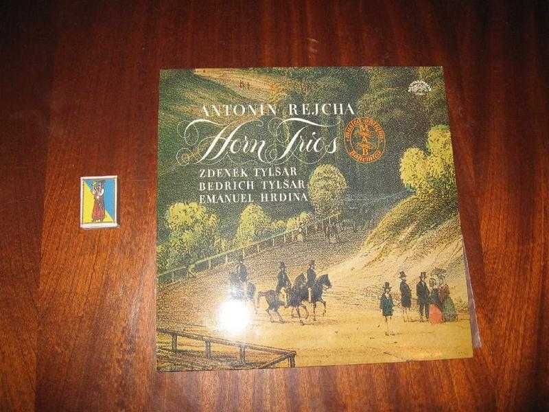 Пластинка Антонин Рейха Трио для валторн ( Artia, ПРАГА)