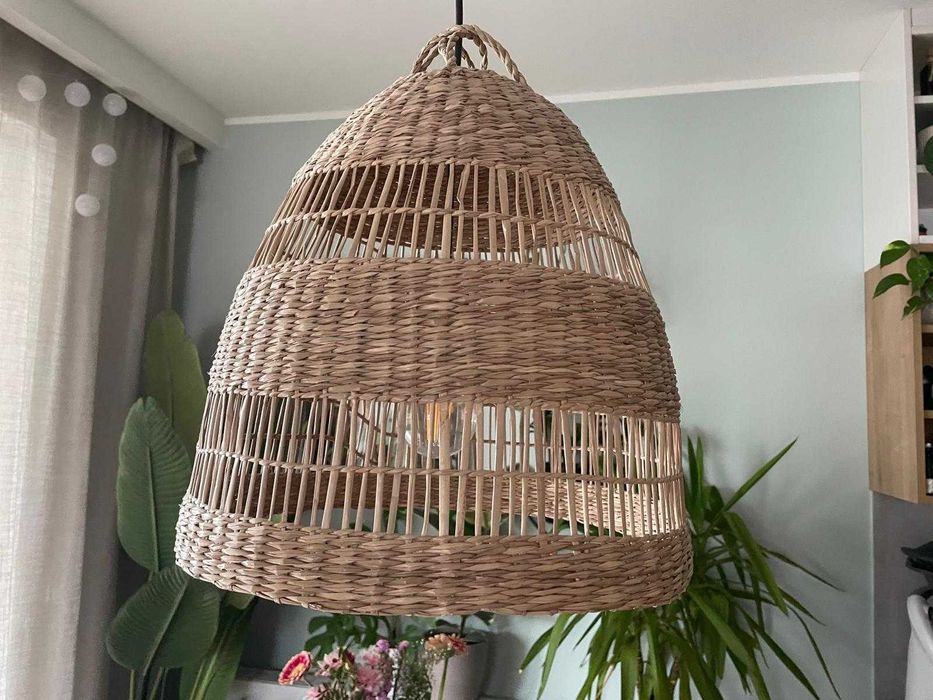 Klosz lampy boho wiszącej Torared Ikea 36cm