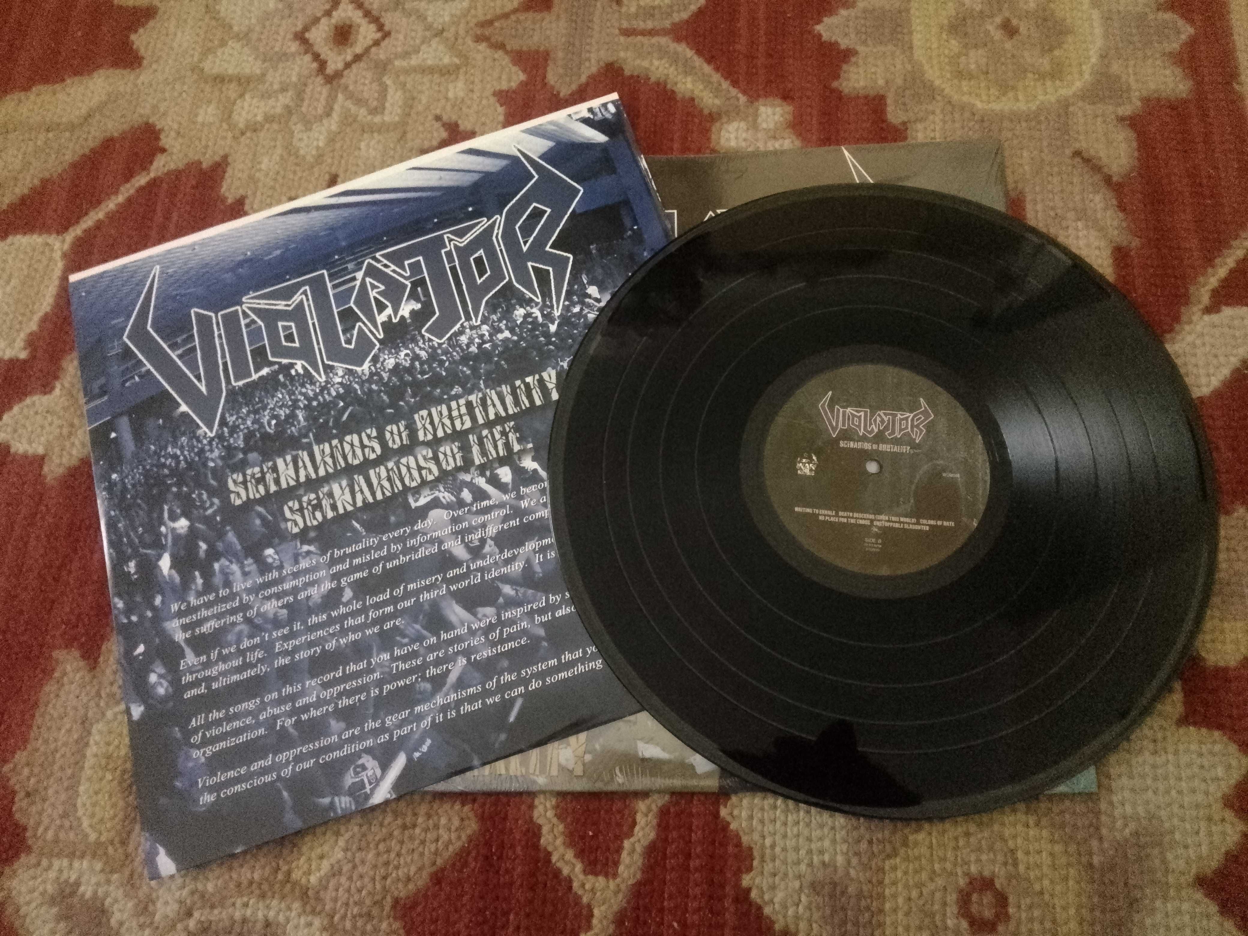 Violator - " Scenarios of Brutality " ... LP em vinil