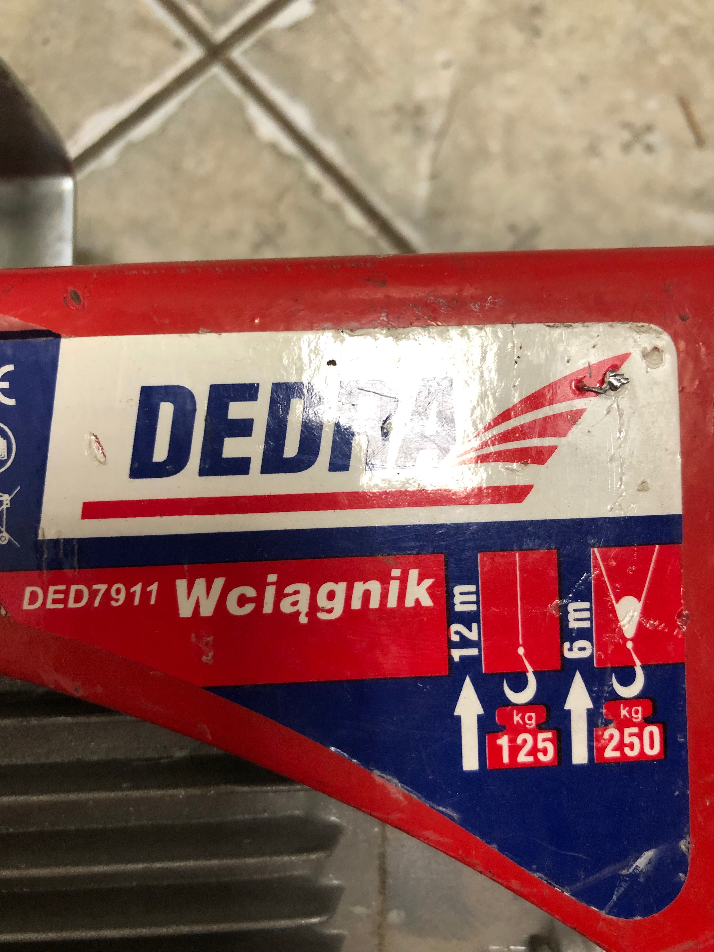 Dedra Ded 7911 wciągnik wciągarka super stan 12 metrów