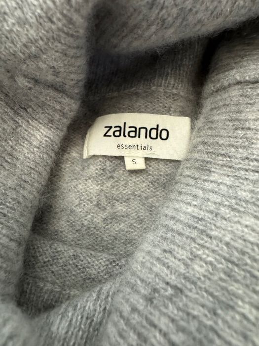 Zalando Essentials szary damski, sweterek premium kaszmir super stan S