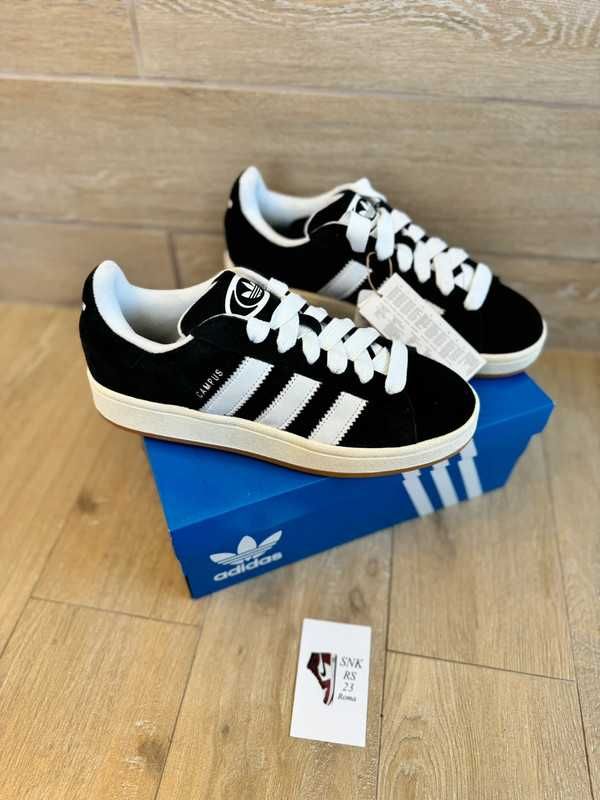 Adidas oryginalne czarne z lat 00-tych 38