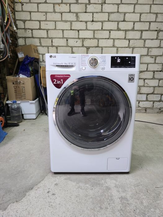 Прально+Сушильна машинка 22рік LG F14WD96TH2 ідеал