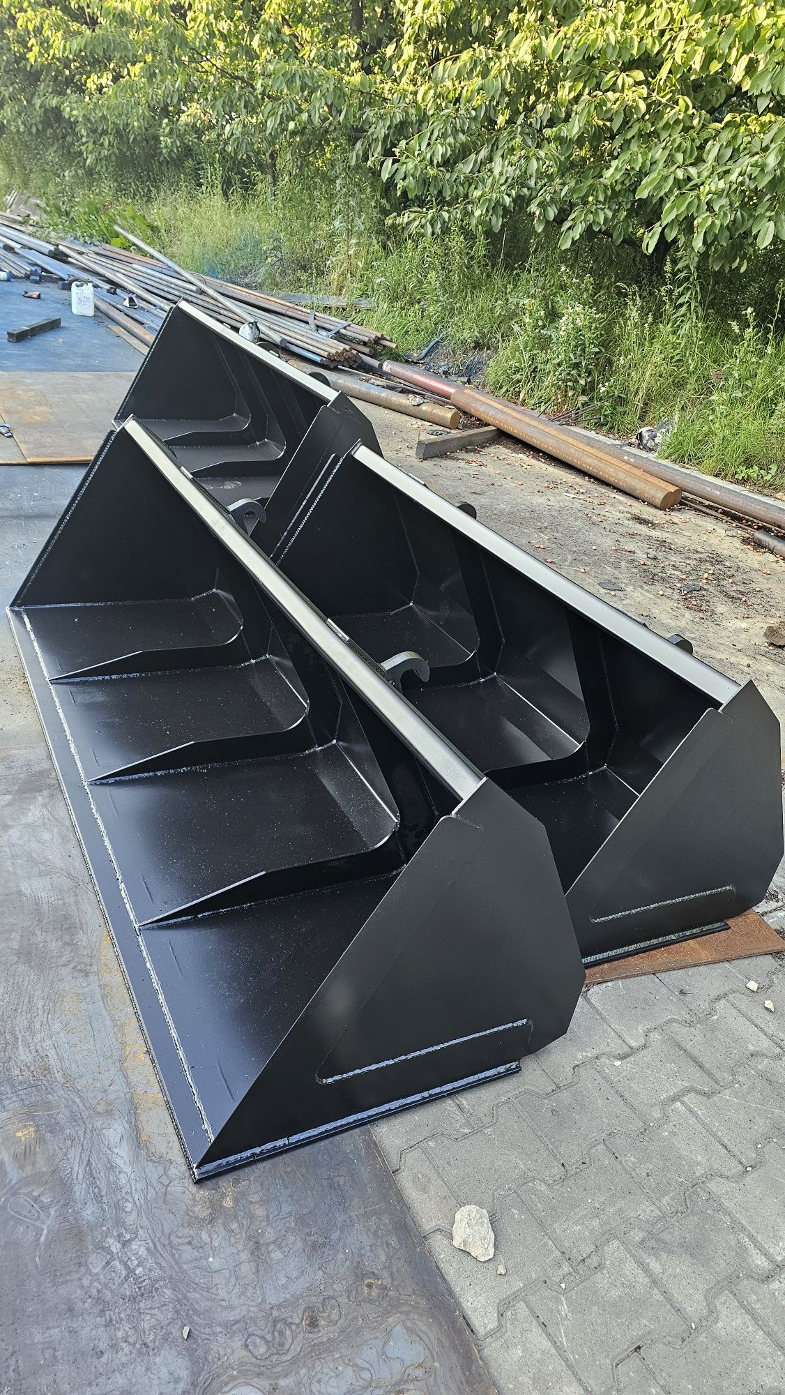 Łyżka szufla 200cm WZMOCNIONA mocowania Euro MANITOU Mailleux FAUCHEUX