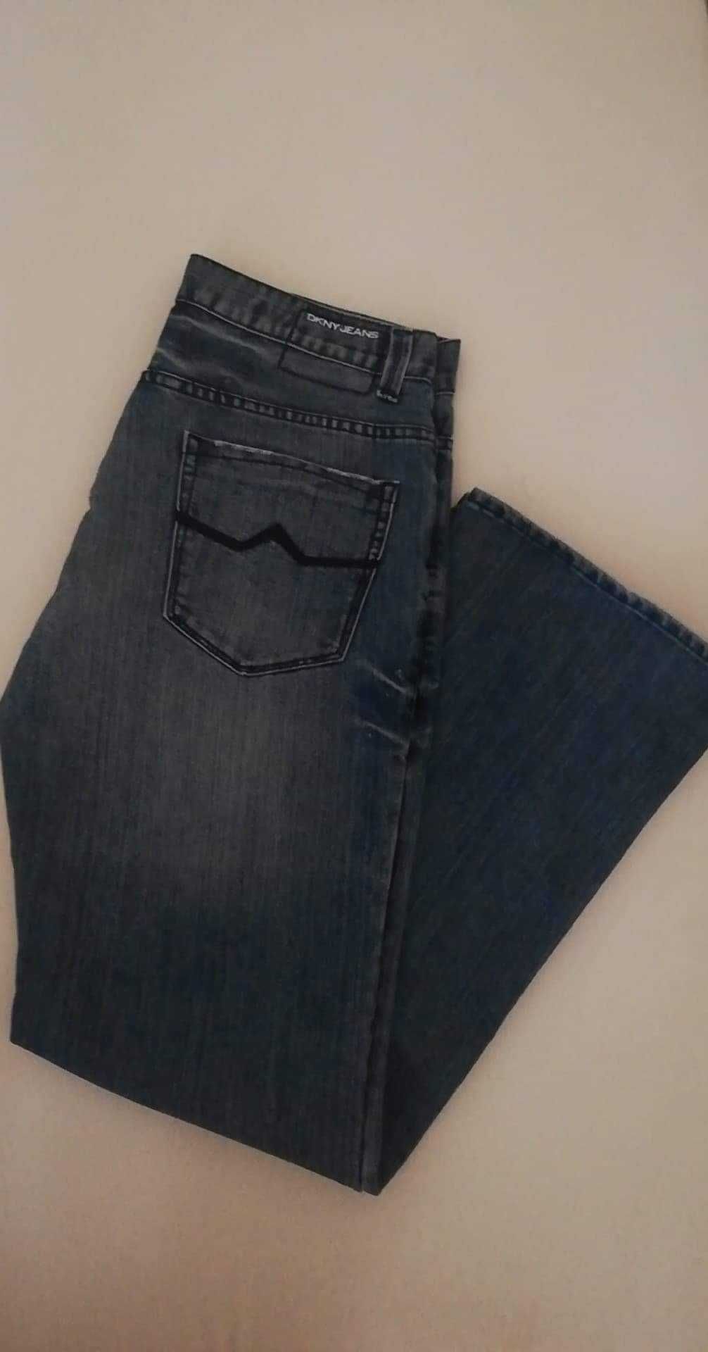 DKNY spodnie męskie jeansy proste 34/32