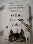 Livro O Gato que nos visitou de Takashi Hiraide, como novo!