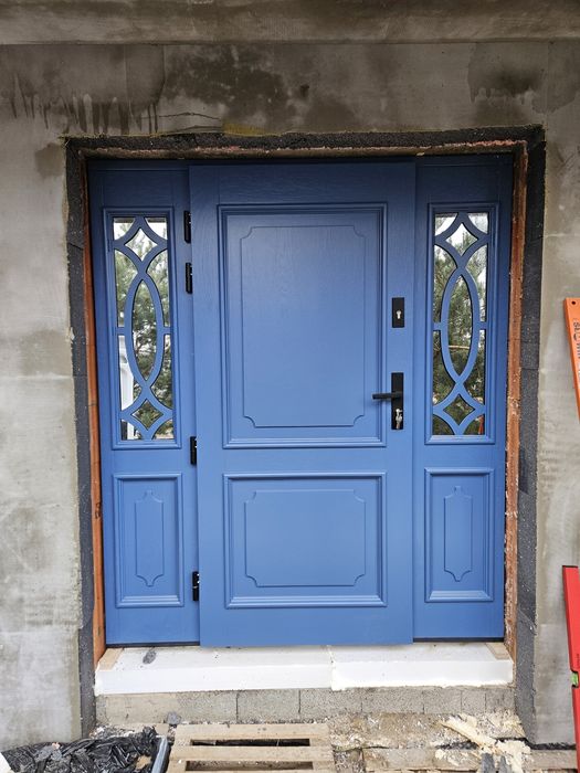 Drzwi zewnętrzne wejściowe dębowe na każdy wymiar producent