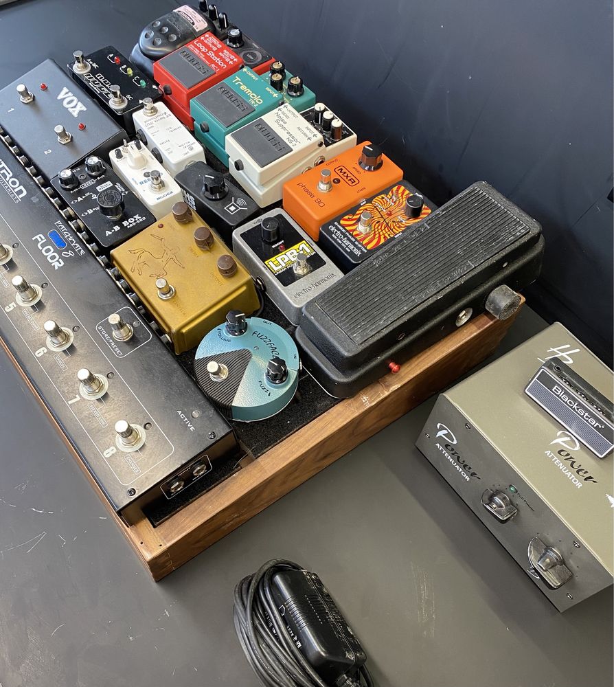 Marshall plexi/Orange Rocker 30/Pedais Boss MXR JHS EHX Dunlop Klon