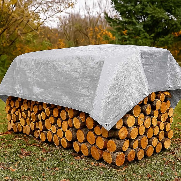 PLANDEKA 3x4 m 210 g WODOODPORNA MROZOODPORNA płachta ochronna brezent