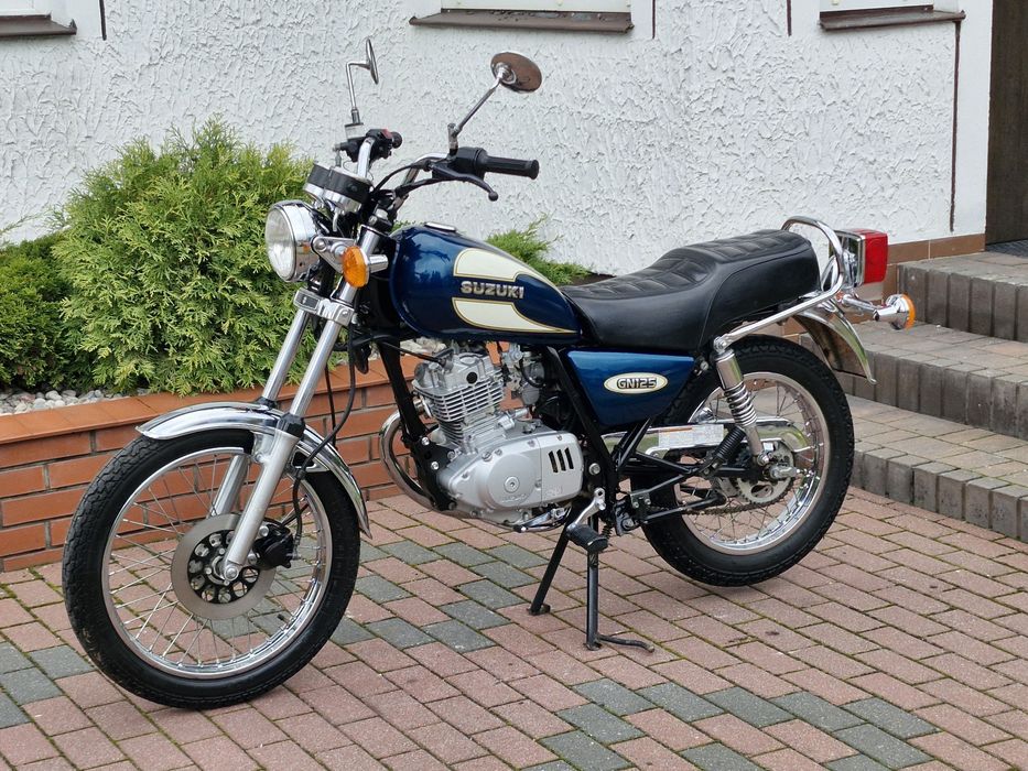 Suzuki GN 125 *Piękny stan!* 13 tys km!* Kat A1 B * Gienek*  Wzorowy *