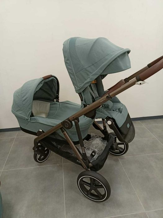 [OUTLET] Cybex Gazelle S Wózek Rok po roku z gondolą Sky Blue głęboki