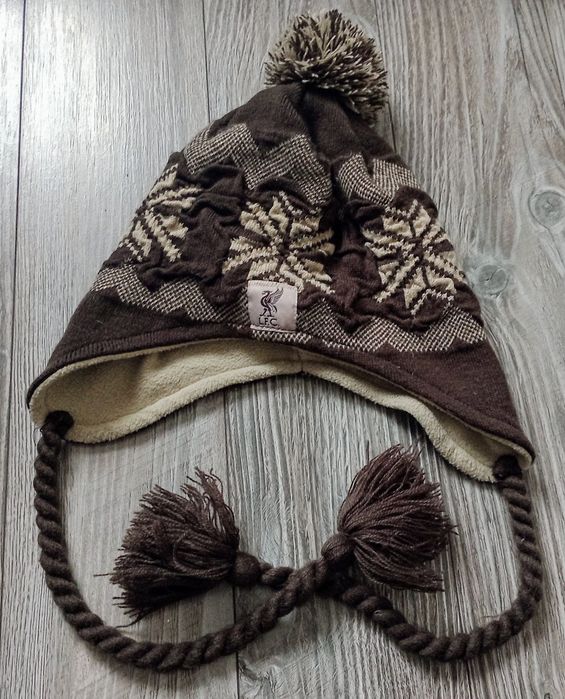 Czapka ocieplana dziecięca unisex scandic chic peruwianka LFC