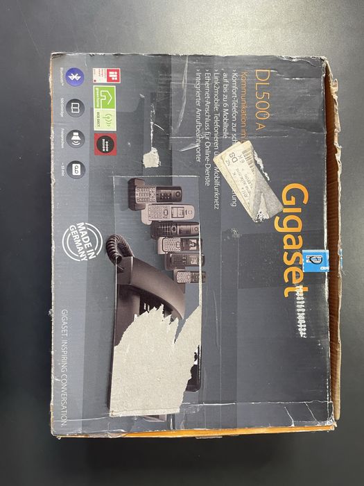 Telefon stacjonarny Gigaset DL500A - biurowy, sprawny
