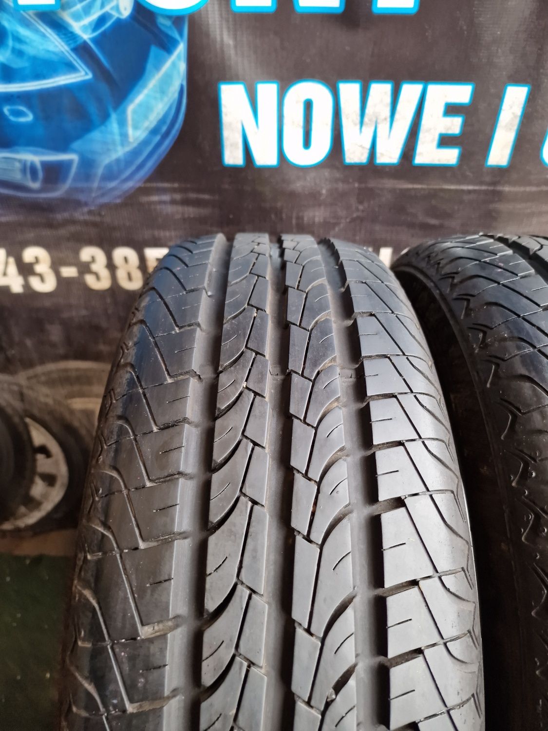 Opony letnie 195/60/16C Semperit wzmacniane 9mm