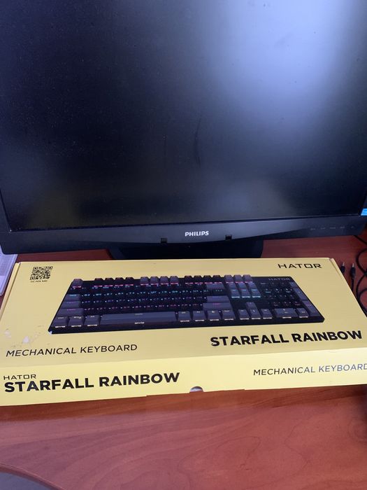 Механическая клавиатура Hator Starfall Rainbow