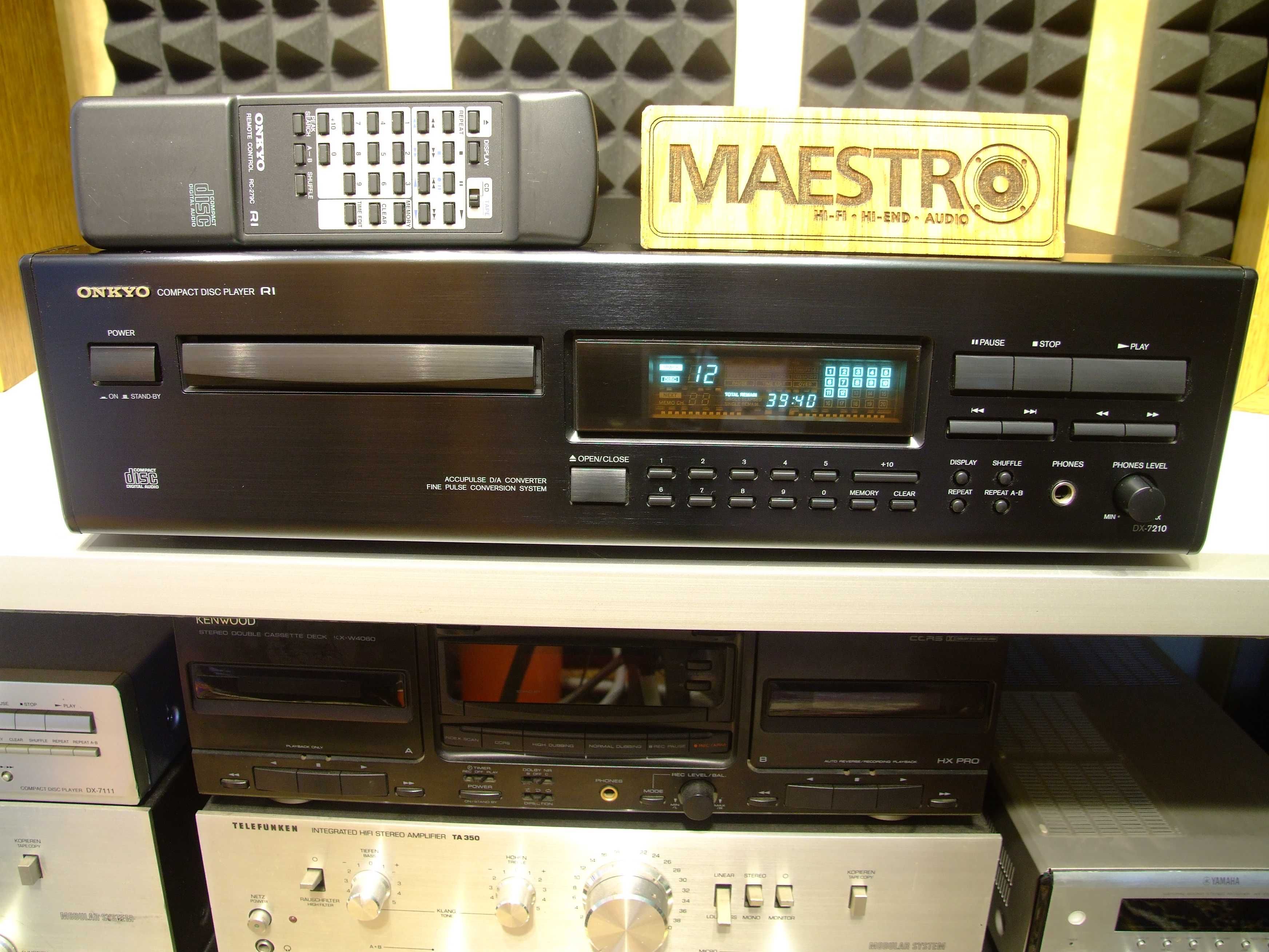 CD програвач Onkyo DX-7210. Пульт. Стан. Без передплати