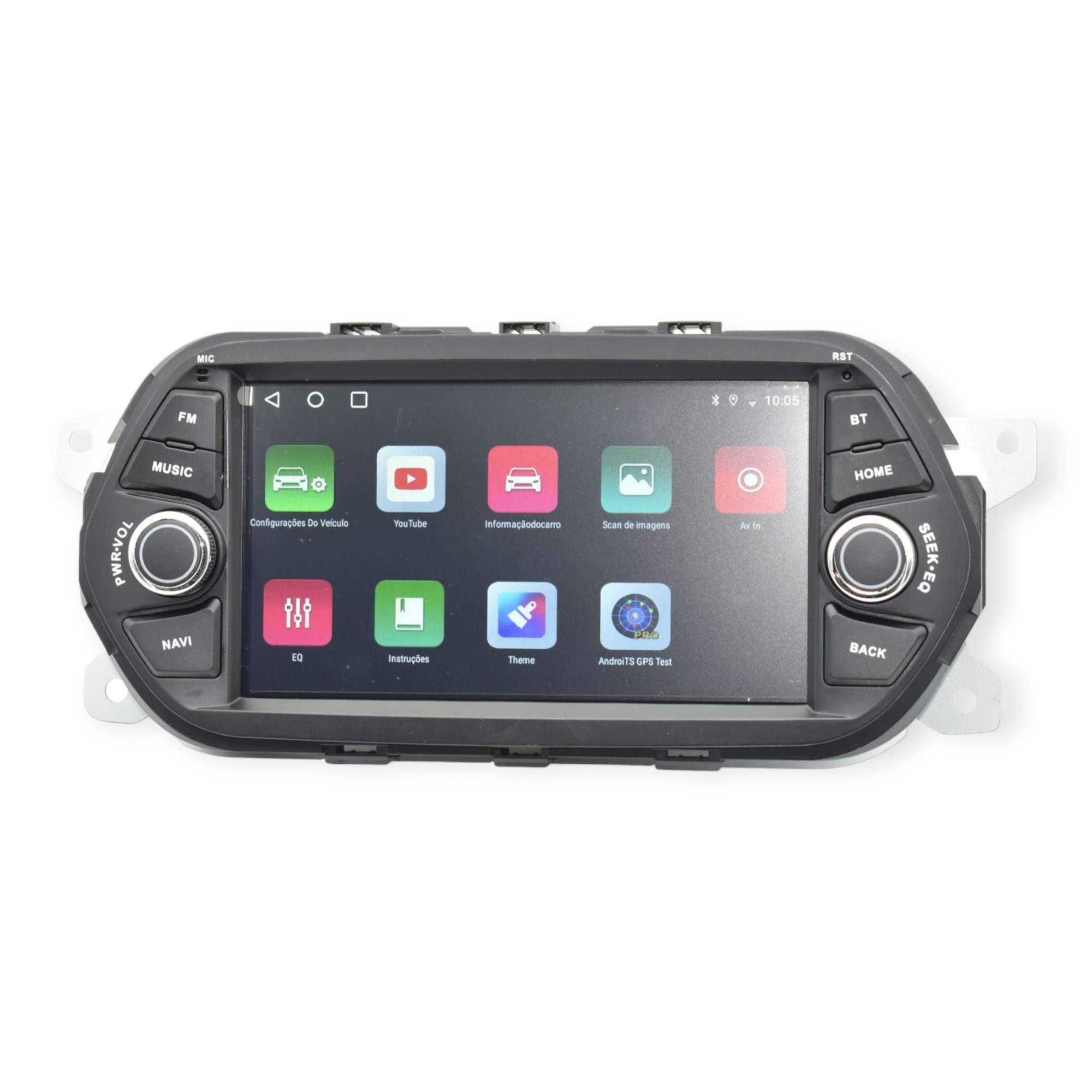 Rádio Android Fiat Tipo, Carplay,  Wifi GPS BLUETOOTH + câmara