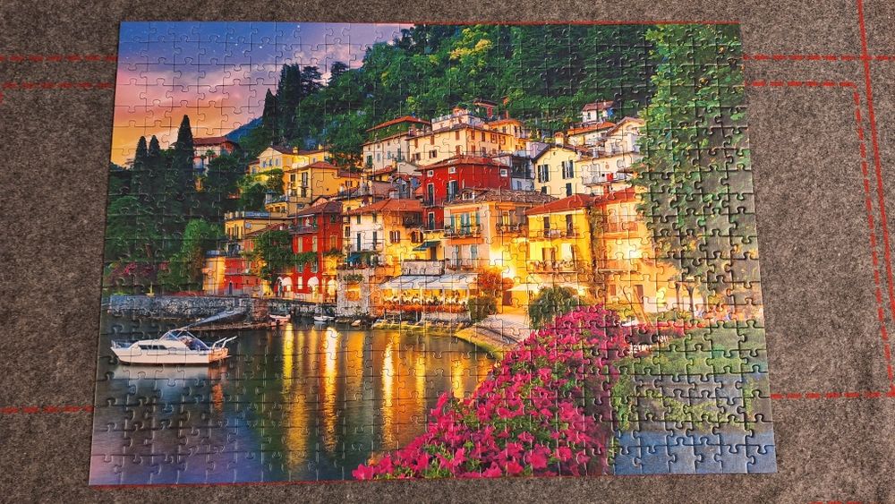 Puzzle Trefl 500 Jezioro Como Włochy