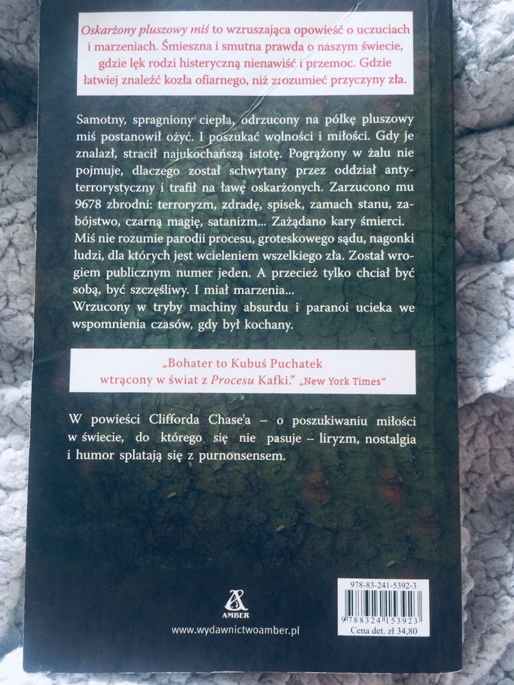 Oskarżony pluszowy miś - Clifford Chase