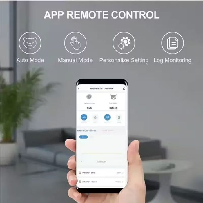 Automatyczna kuweta Tonepie 65L T1 Pro – NOWA, samoczyszcząca