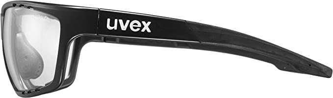 Uvex Unisex Sportstyle Sportowe Okulary, Czarny