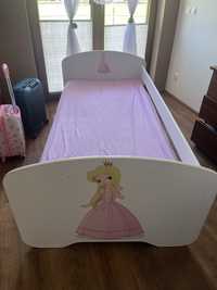 Łóżko dla dziewczynki 90x200
