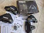 THULE Stopy 7105 EVO Clamp 4 szt. z zamkami i kluczami Bagażnik