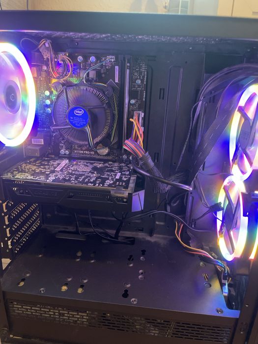 Komputer idealny na swięta dla dziecka !! Rgb wentrylatory