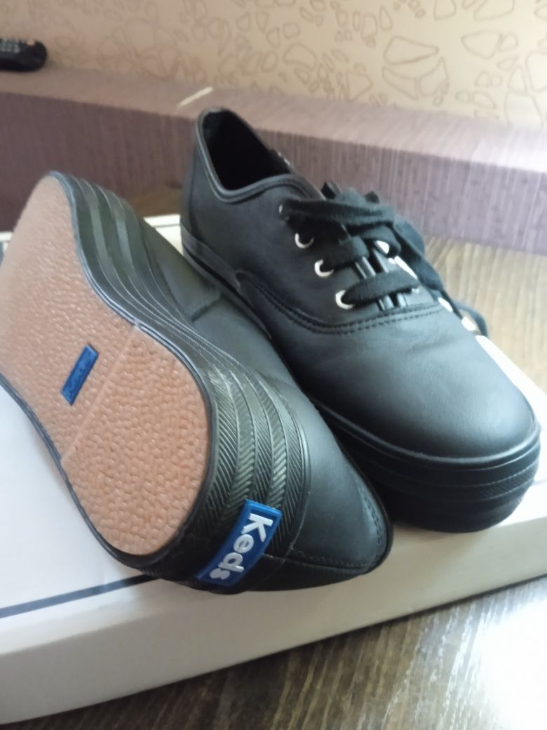 Мокасины  KEDS из кожзама.