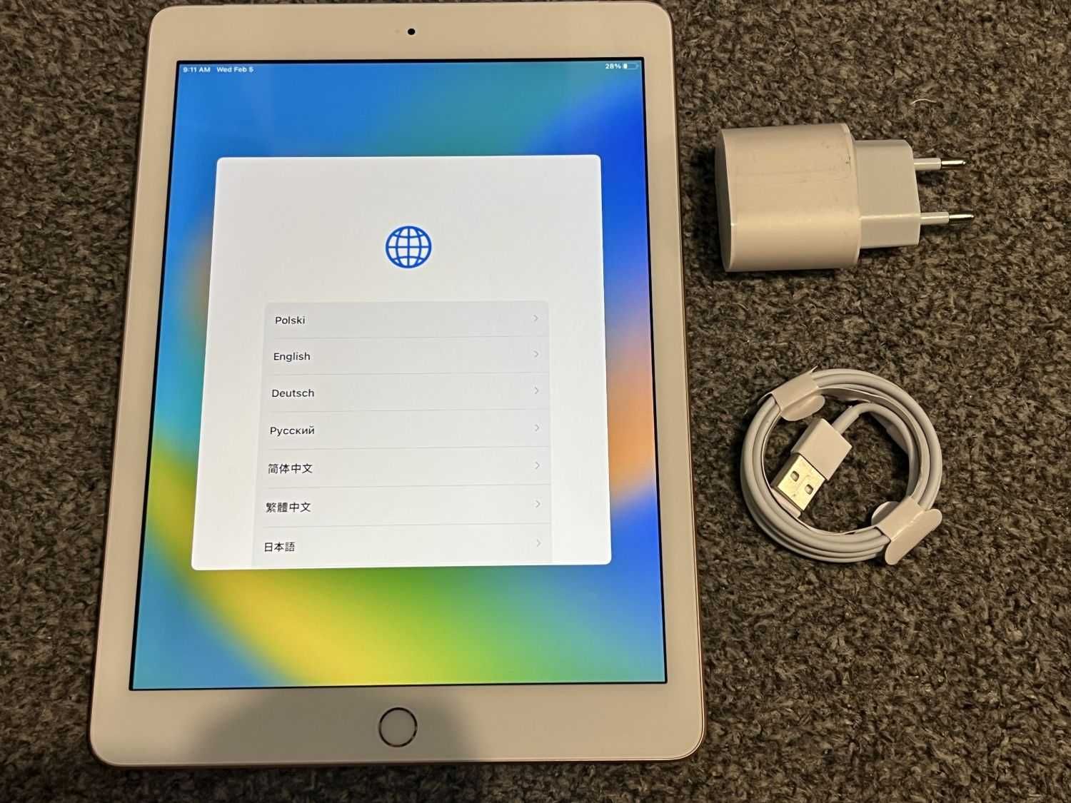iPad 9.7" 6 GENERACJA 32GB Wifi Cellular Gold Złoty Rose LTE Pencil