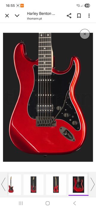 Harley Benton ST-JAMster nova, na caixa