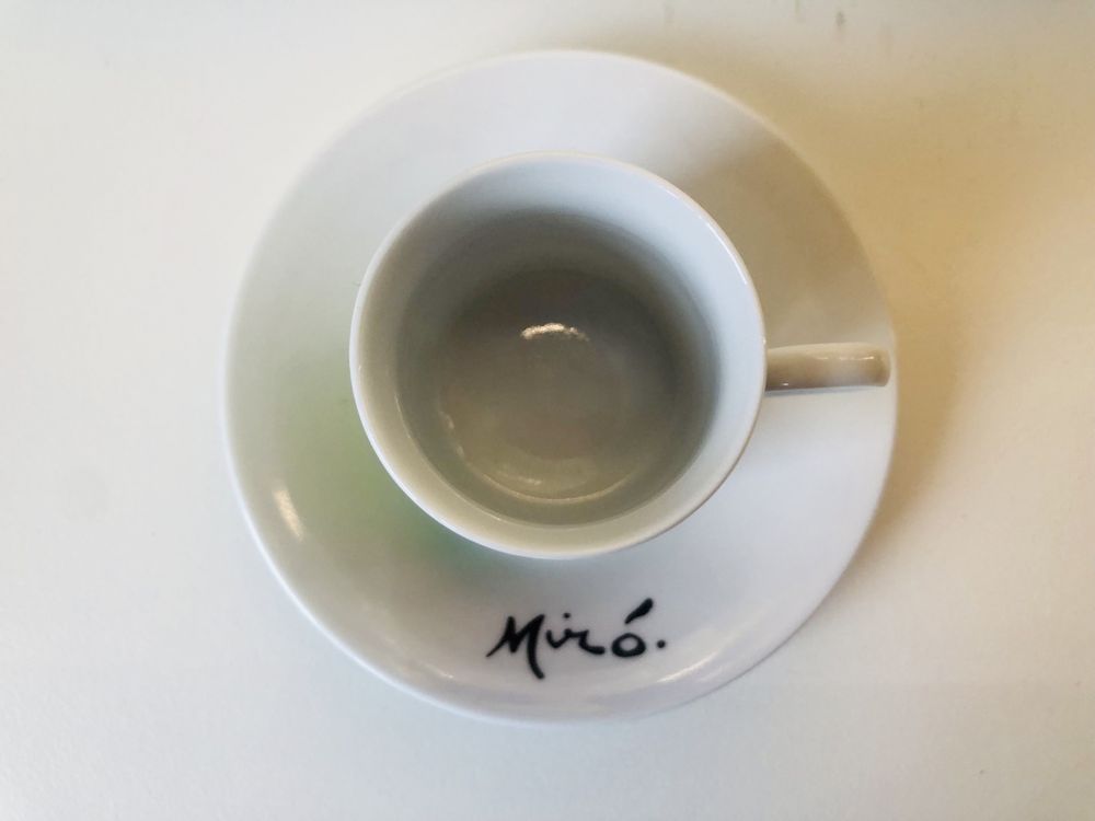 Chávena de café | coleção Joan Miró | porcelana