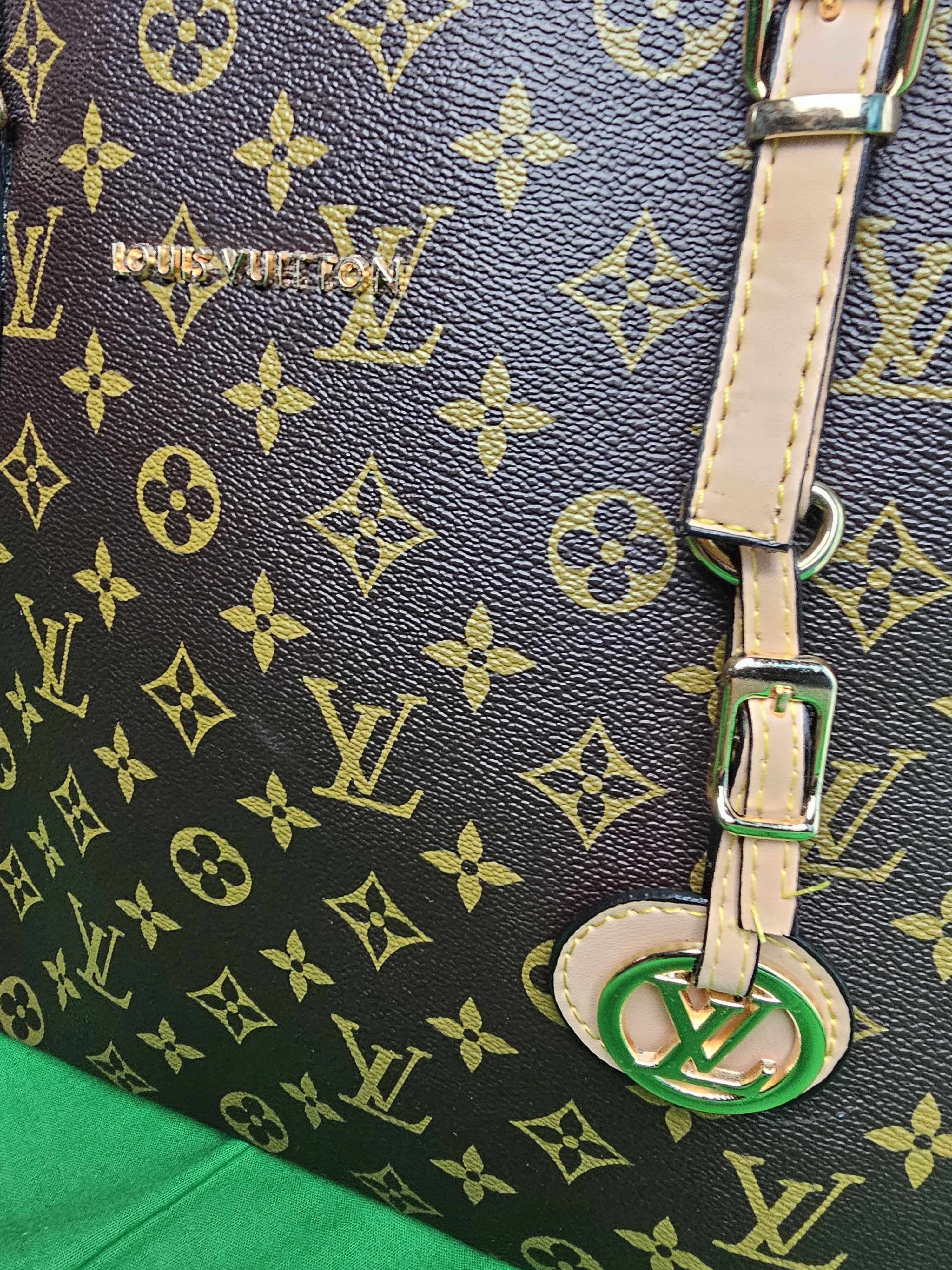 Torebka Louis Vuitton JET SET brazowa na ramię torba damska LV