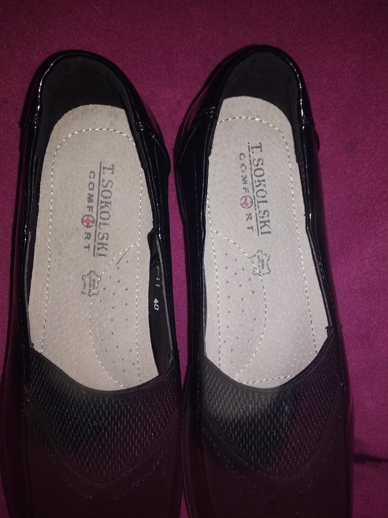 Nowe mokasyny rozmiar 40