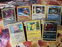 Karty Pokemon TCG zestaw 300 losowych kart, Karty Holo Rare i Reverse