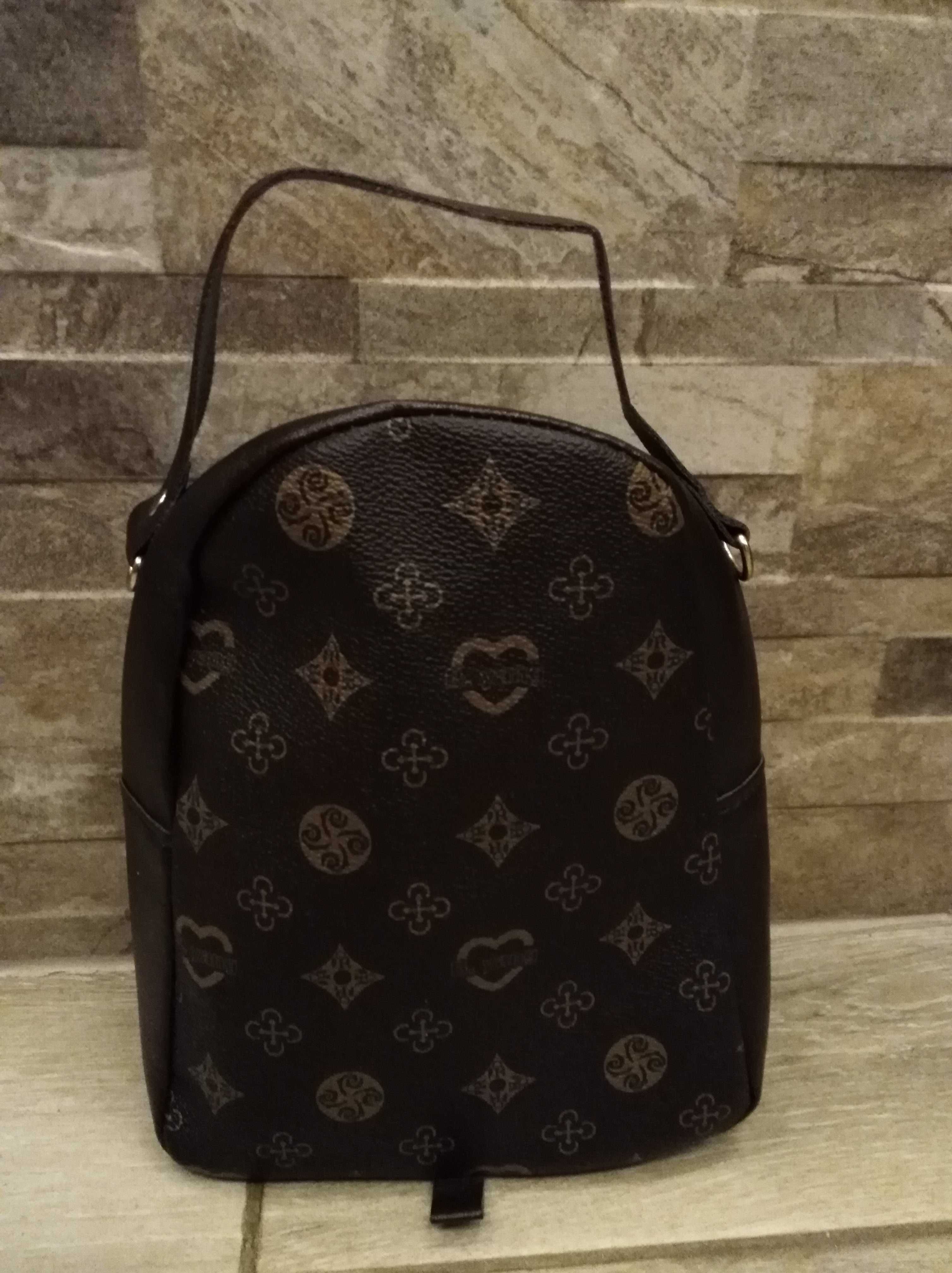 Kosmetyczka saszetka torebka mini plecak we wzór Louis Vuitton