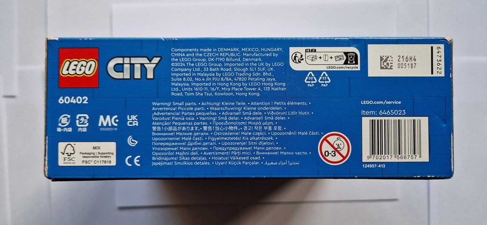 klocki dla dziecka lego monster truck