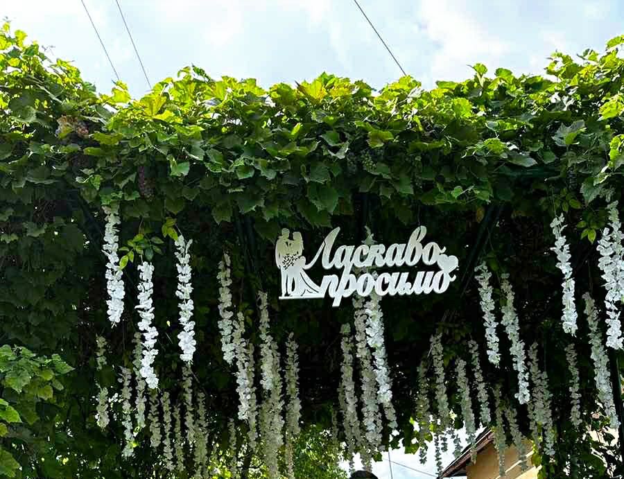 Продаж бу декорація .Для весілля, гліцинія, арка весілля