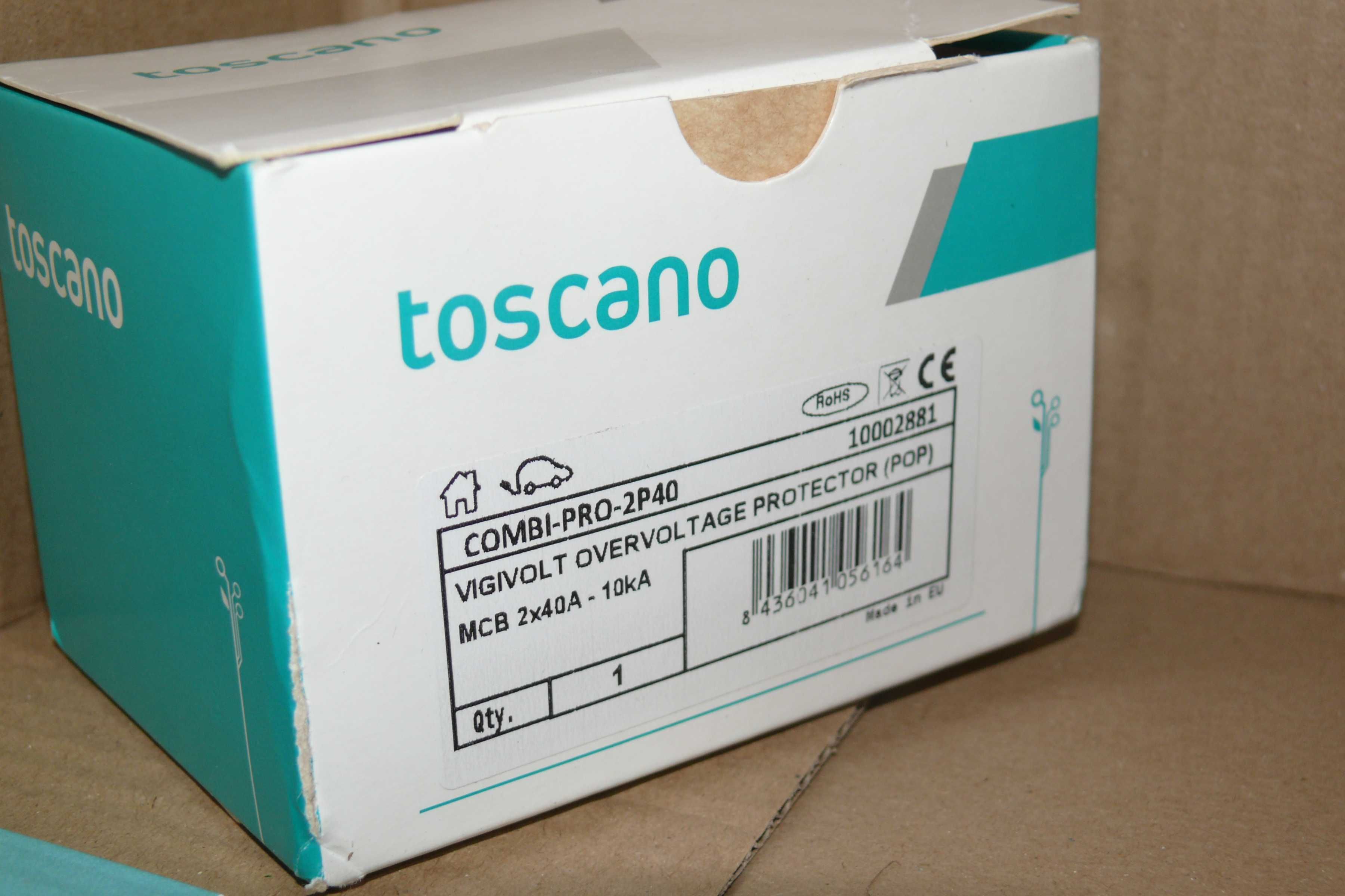 Disjuntor - Toscano COMBI-PRO 2P40 PMT.