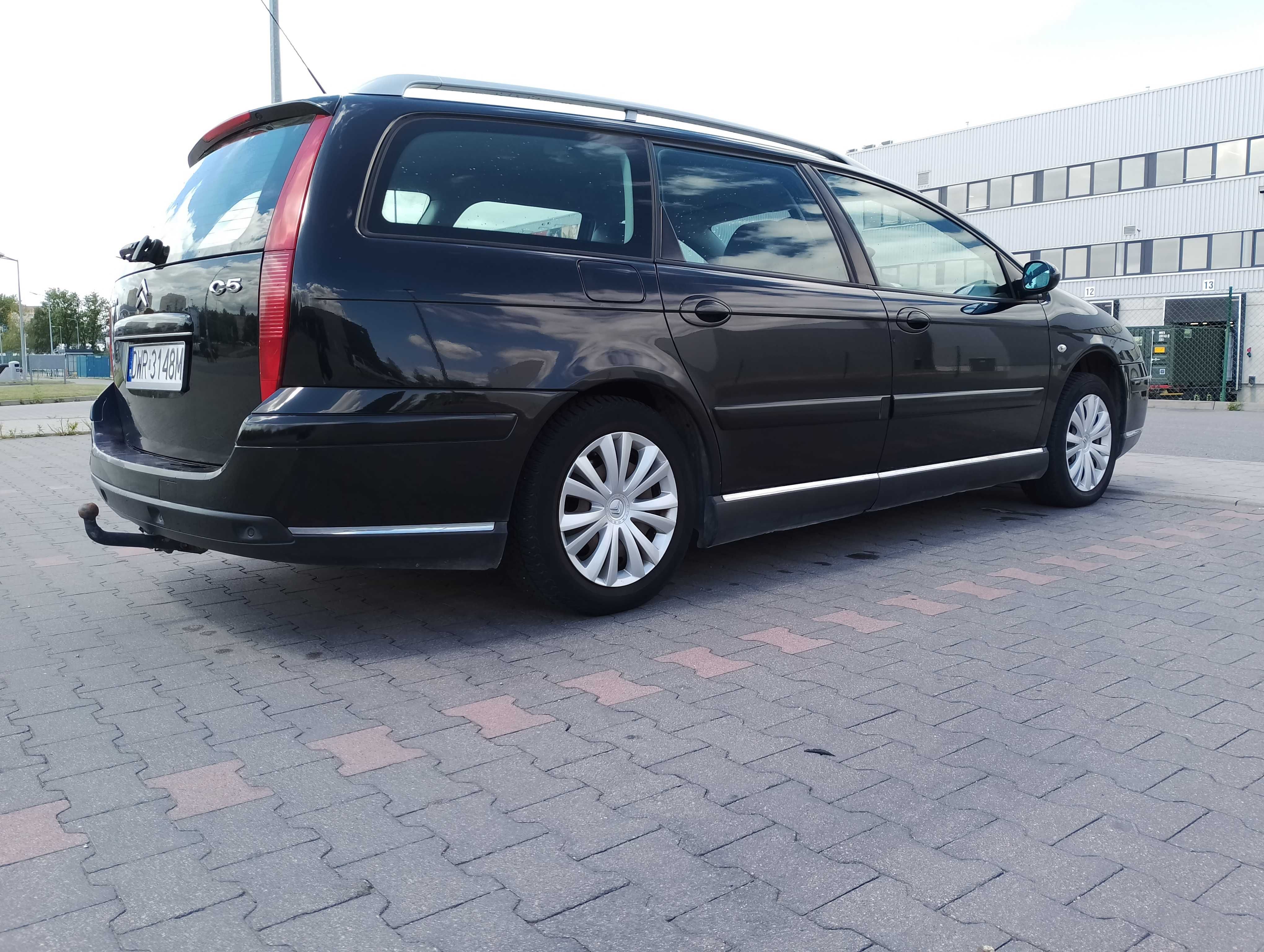 Citroen C5 II 2.0 HDi Exclusive 2007r full opcja skóra klima sprawna