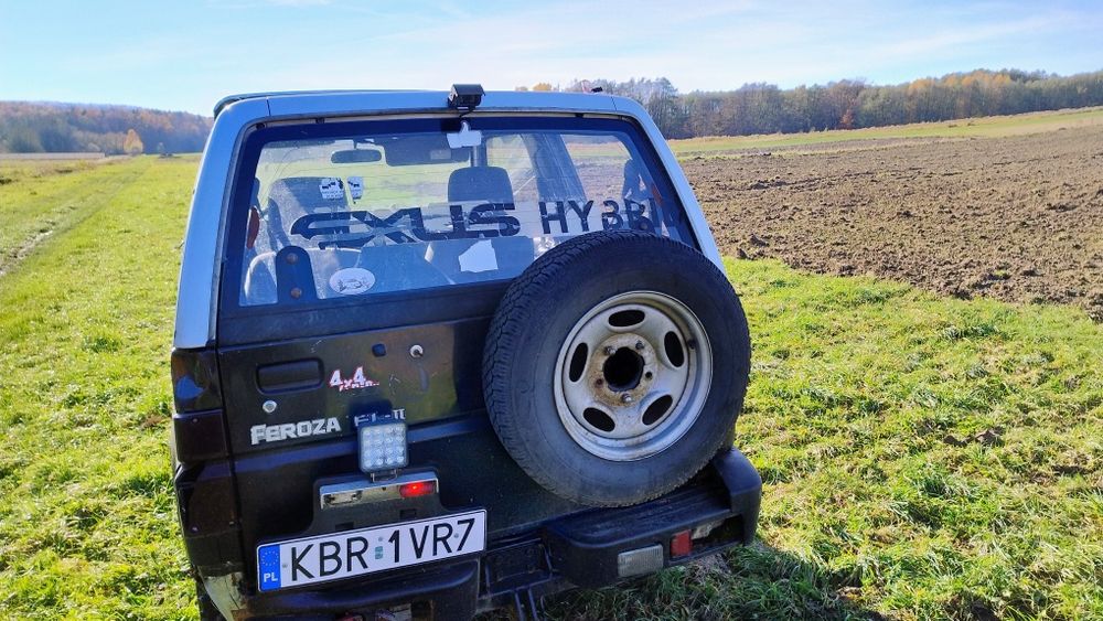 Feroza 4x4 off road wciągarka zamiana