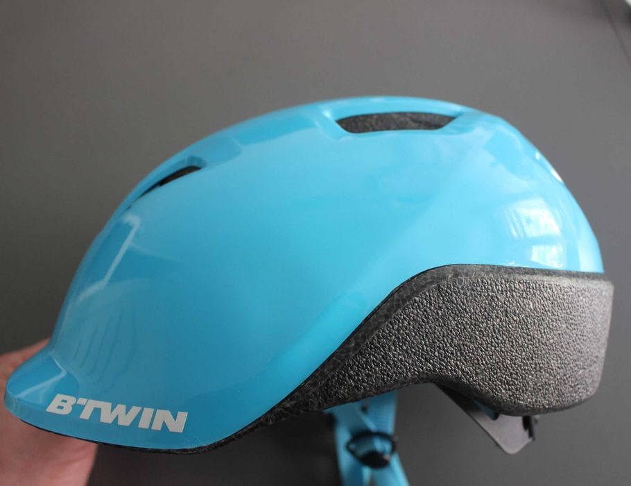 kask rowerowy dla dziecka marki BTWIN rozmiar 53-56