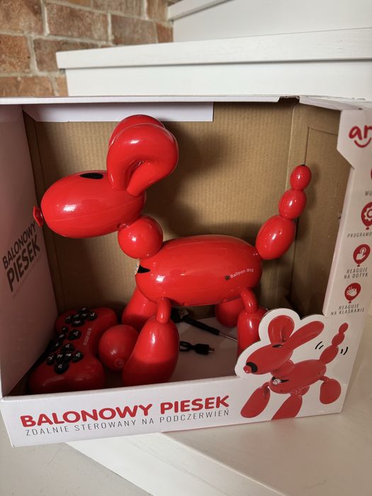 Zdalnie sterowany balonowy piesek