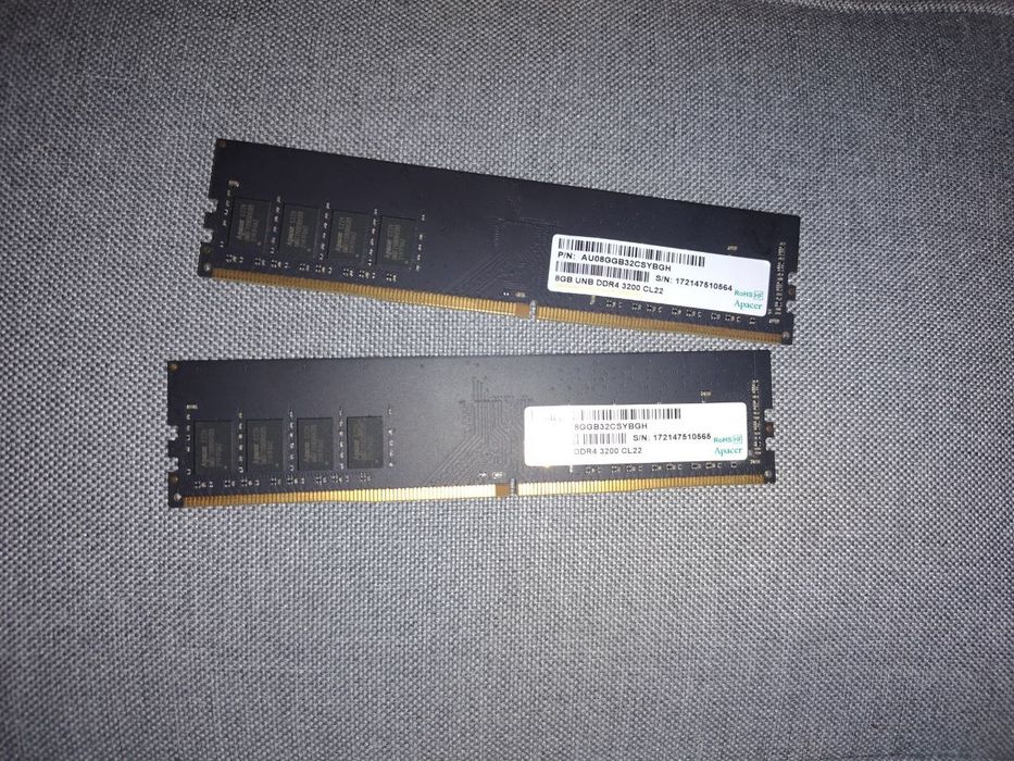 Оперативная память Apacer 16Gb 3200Mhz CL22