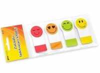 Zakładki indeksujące SMILE papierowe kolorowe 100s