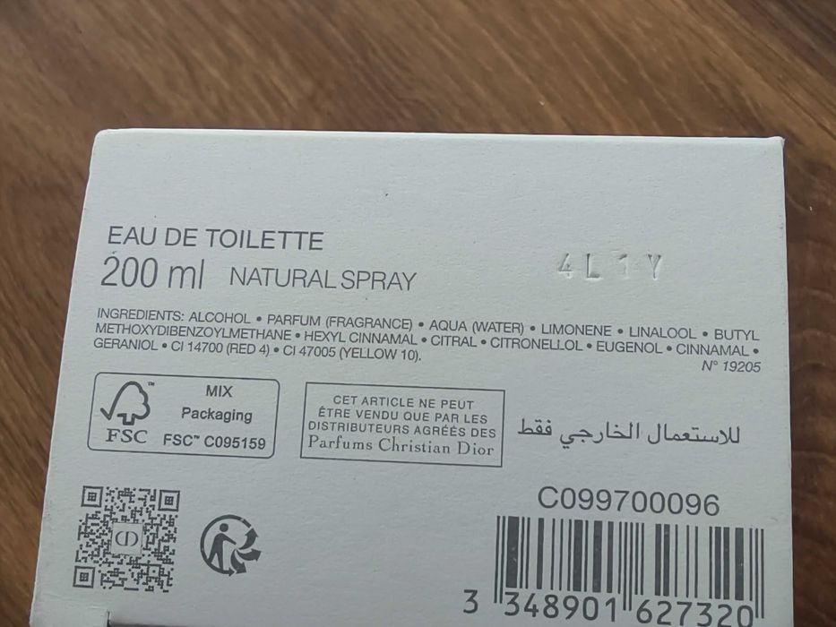 Perfumy Dior Homme Sport 200ml