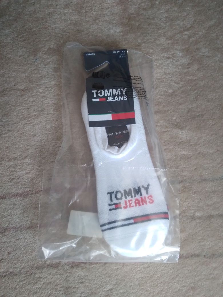 Skarpetki stopki Tommy Hilfiger r. 39-42 -oryginał- 2 pary