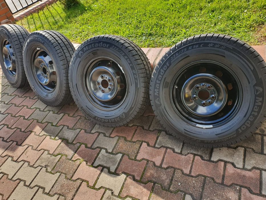 Koła zimowe Ducato, Jumper, Boxer 5x118, 225 75 R16C j. Nowe