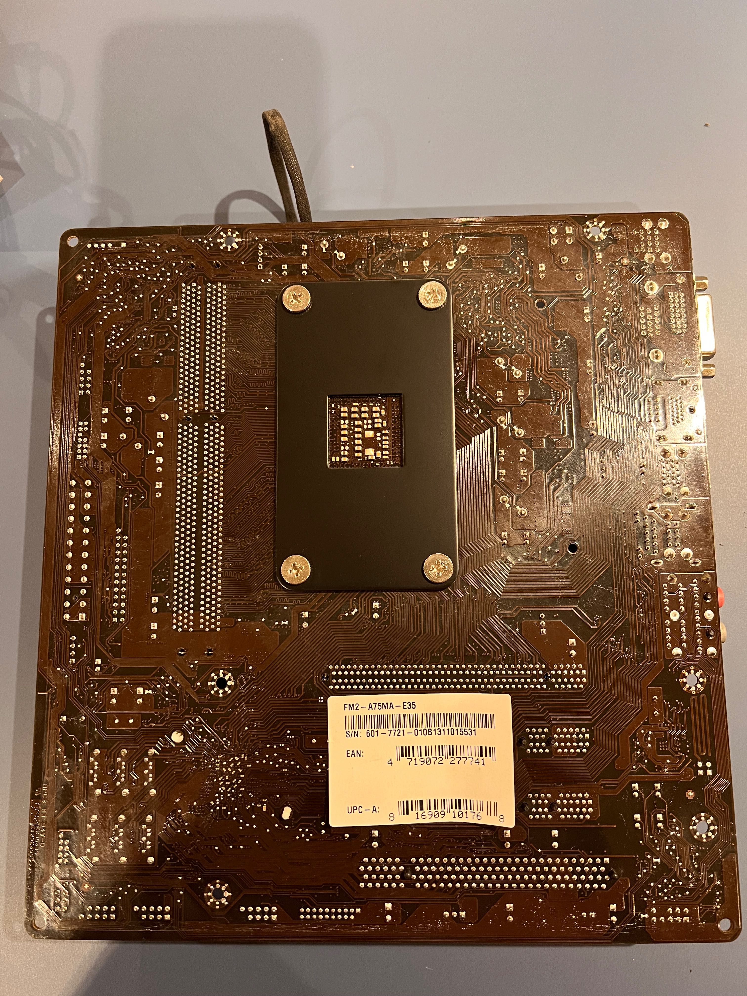 Płyta główna MSI FM2-A75MA-E35 + procesor AMD X2 340 + 8GB RAM
