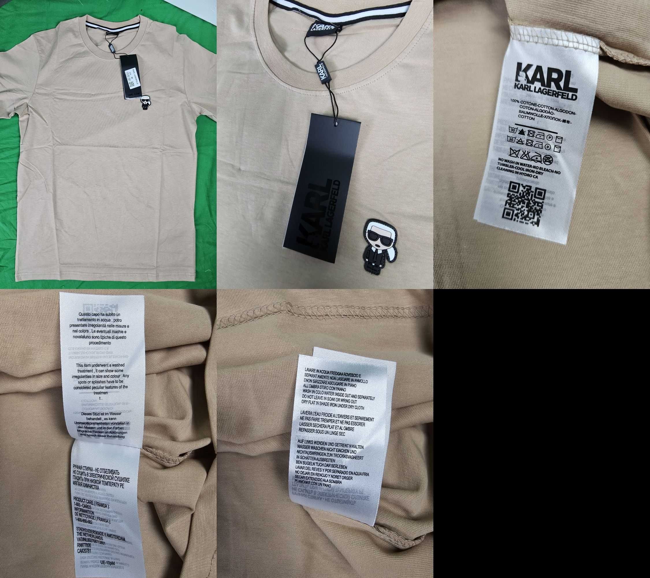 Koszulka męska t-shirt Ralph Lauren polo miś karl lagerfeld